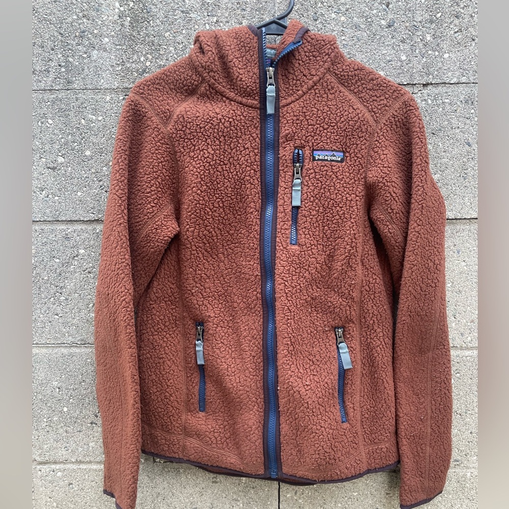 Patagonia Retro Pile Jacket Brown Size Mens Small